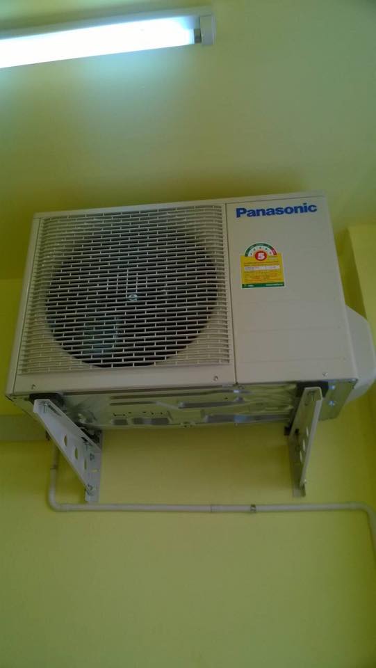 ติดตั้งแอร์ Panasonic 2 ชุด ที่บ้านลูกค้า อ.ดอยสะเก็ด เชียงใหม่