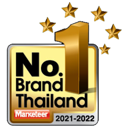 แบรนด์ยอดนิยมอันดับ 1 ในประเทศไทย