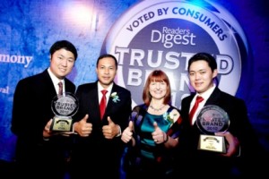 LG ได้รางวัลแบรนด์ที่เชื่อมั่นของผู้บริโภคทั่วประเทศไทย 5 ปีซ้อน